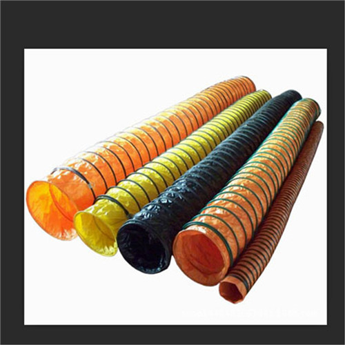 生產PVC阻燃防靜電礦用正壓風筒、正壓導風筒采用圓筒供應